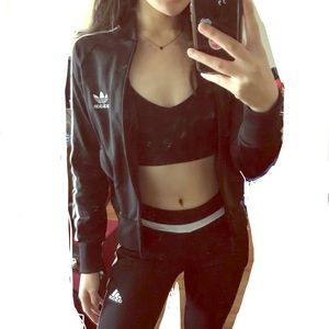SOLD Adidas 3 Stripe Track Jacket